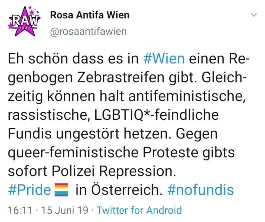 Tradition Repression gegen LGBTIQ*-Aktivist_innen