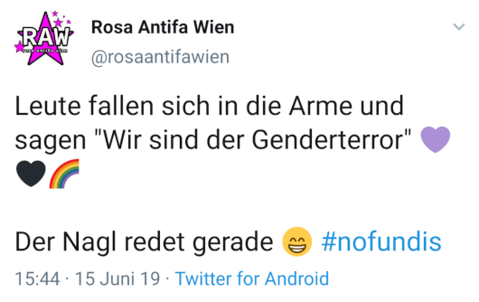 Wir sind der Genderterror